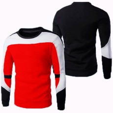 SC Men Color Block Long Sleeve Sweatshirt FLZH-ZW97