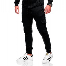 SC Men's Drawstring Solid Color Sports Casual Pants FLZH-ZK59