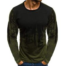 SC Men's Fashion Printed Long Sleeve T-Shirt FLZH-ZT77