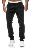 SC Men's Casual Slim Solid Color Pants FLZH-8816