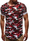 SC Men's Casual Camouflage Short Sleeve T-shirt FLZH-ZT20