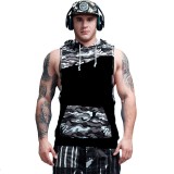 SC Men's Casual Sports Camouflage Colorblock Vest FLZH-ZT109