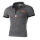 SC Men Casual Short Sleeve Lapel T-Shirts FLZH-ZT10