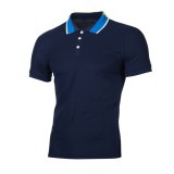 SC Men Lapel Short Sleeve Casual POLO FLZH-ZT65