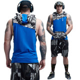 SC Men's Casual Sports Camouflage Colorblock Vest FLZH-ZT109