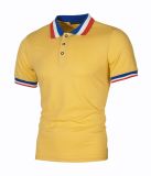 SC Men's Patchwork Lapel Short Sleeve POLO FLZH-ZT55