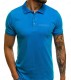 SC Men Solid Color Casual Lapel POLO FLZH-ZT105