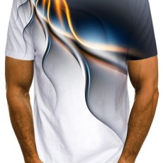 SC Print Men Short Sleeve T-shirt FLZH-ZT132