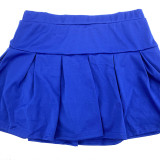 SC Solid Tennis Tank Top Pleated Mini Skirt 2 Piece Sets DDF-88160