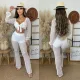 SC Sexy Fishnet Hollow Out 2 Piece Pants Sets LX-6926