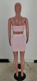 SC Sexy Drawstring Sling Mini Skirt 2 Piece Sets YIDF-81352