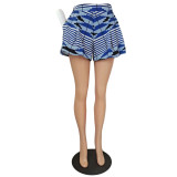 SC Casual Printed Wide Leg Shorts (Without Top)GDYF-6925