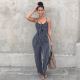 SC Sexy Striped Bow-Tie Strap Jumpsuit ZSD-0473