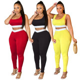 SC Sports Tank Top And Pants Two Piece Sets SFY-2169