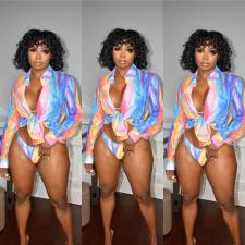 SC Sexy Printed Swimsuit 3 Piece Sets OD-8500