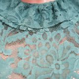SC Lace Sleeveless See Through Ruffle Maxi Dress YF-K10118