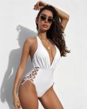 SC Sexy Halter Backless One Piece Swimsuit LSL-6064