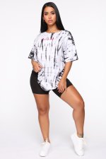 SC Casual Printed Two Piece Shorts Sets LSL-6334