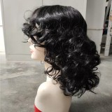 SC Short Bangs Afro Curly Wigs BMJF-K06