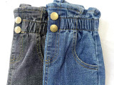 Kids Girls Denim High Waist Jeans Pants YKTZ-250
