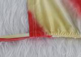 SC Plus Size Tie Dye Print Drawstring T Shirt And Pants 2 Piece Sets ME-6006
