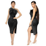 SC Sexy Party Nightclub Hot Diamond Dress GOSD-OS6781