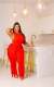 SC Plus Size Sleeveless Tassel Pants 2 Piece Sets ZDF-31230