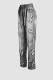 SC Plus Size Casual Loose High Waist Pants YFS-10122