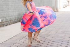 SC Kids Girls Tie Dye Print Sleeveless Dress GYMF-YM038