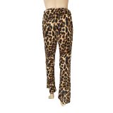SC Leopard Print Casual Pants YFS-Q810