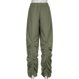SC Pleated Zip Pocket Cargo Pants GLRF-20772