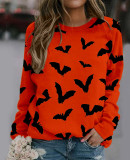 SC Pullover Round Neck Long Sleeve Casual Print Sweatshirt MA-Y387