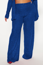 SC Fashion Sequins High Waist Straight Pants ME-8218