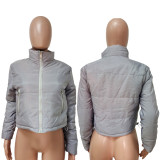 SC Plus Size Winter Zipper Cotton-padded Puffer Coats LSD-90300