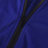 SC Casual Sports Zipper Long Sleeve Jumpsuit MZ-2764