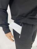 SC Plus Size Solid Sweatshirt And Hole Pant 2 Piece Set XYKF-9867