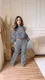 SC Solid Broken Hole Fashion Hollow Out Sports Suit MEM-88463