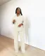 SC Casual Long Sleeve Straight Pant Two Piece Set LSD-81060
