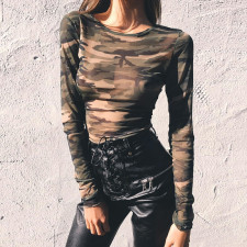 SC Camouflage Long Sleeve Top BLG-770010