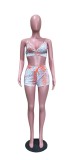 SC Casual Printed Sexy Sling Top Shorts Two Piece Sets ORY-5227