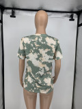 SC Fashion Casual Print Short Sleeve T-shirt GLF-10091
