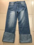 SC Plus Size Denim Top Jacket + Jeans Two Piece Set XCFF-925