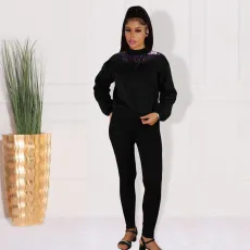 SC Fleece Sequins Fashion Sweatshirt XHSY-19488