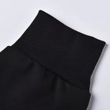 SC Plus Size Casual PrInt Long Sleeve Loose Sweatshirt YMEF-002