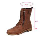 SC Fashion Short Lace-up Martin Boots TWZX-806
