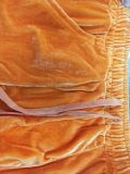 SC Solid Velvet Hooded Long Sleeve Flare Pants 2 Piece Sets YD-8527