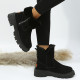 SC Casual Warm Plush Short Boots TWZX-710
