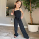 SC Kids Girls Solid Sling Loose Jumpsuit GMYF-Y0110