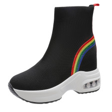 SC Casual Sport Rainbow Short Socks Shoes TWZX-563