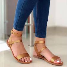 SC Casual Buckle Strap Flat Sandals TWZX-221
